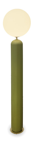 Newgarden Monica 150 Grün Stehleuchte, Akku & Solar, dimmbar, Fernbedienung, Dämmerungssensor ø35x153 cm