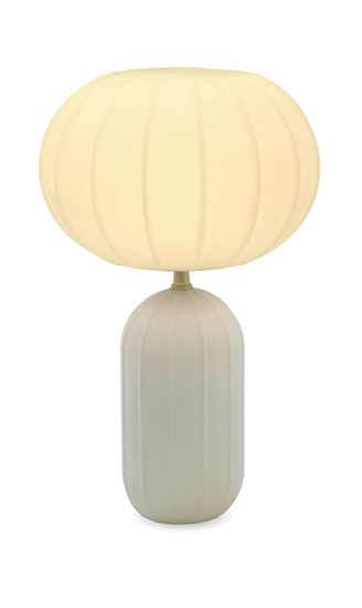 Newgarden Rachel 45 Beige Tischleuchte, Akku & Solar, dimmbar, Fernbedienung, Dämmerungssensor ø27,9x44,3 cm