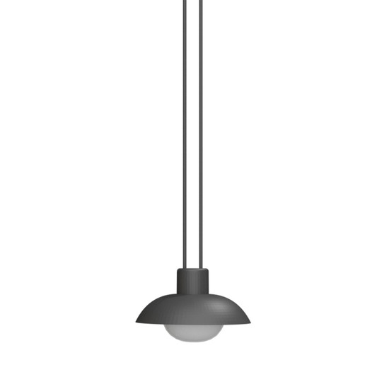 Newgarden Syros 20 Akku Anthrazit mobile Dekoleuchte mit Seil, warmweißes Licht, dimmbar, Fernbedienung ø20x9,5 cm