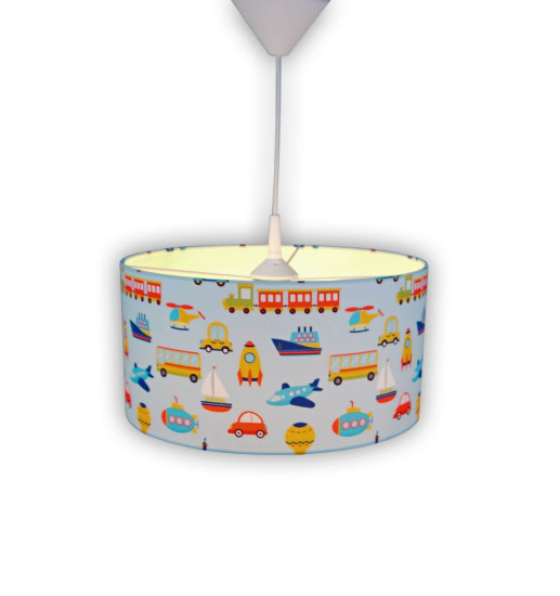 Niermann Fahrzeuge Pendelleuchte E27 Multicolor, Bunt Made in Germany