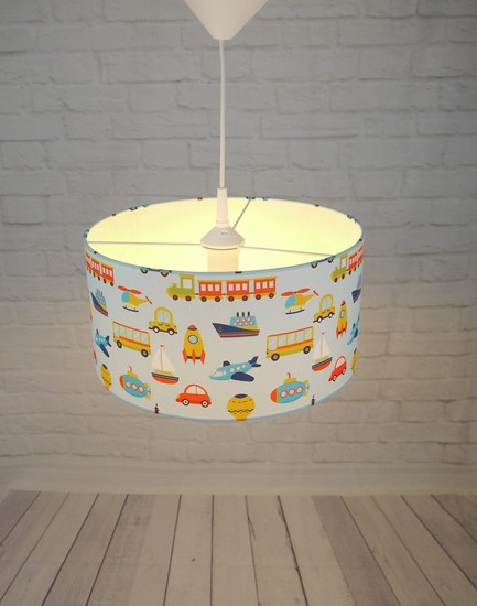 Niermann Fahrzeuge Pendelleuchte E27 Multicolor, Bunt Made in Germany