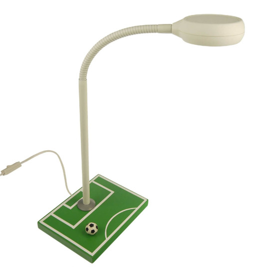 Niermann Fußballfeld Lese-Tischleuchte GX53 Grün, Weiß Made in Germany