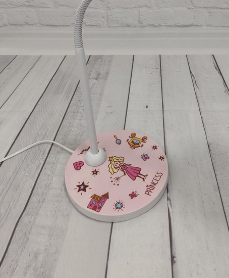 Niermann Princess Tischleuchte GX53 Rosa/Weiß Made in Germany