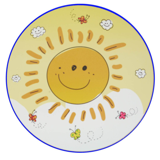 Niermann Sunny Wandleuchte E14 Gelb, Multicolor Made in Germany