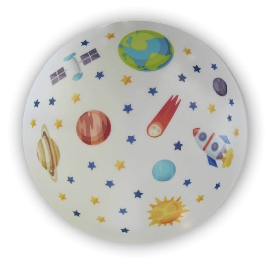 Niermann Weltall Deckenleuchte E27 Multicolor, Bunt