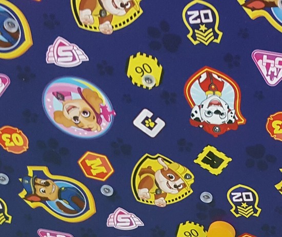 Niermann Paw Patrol LED Deckenleuchte 5fach E14 Multicolor, Bunt Made in Germany