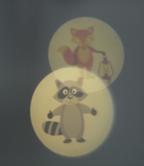 Niermann Waldtiere LED Nachtlicht 3-fach 1W Gelb