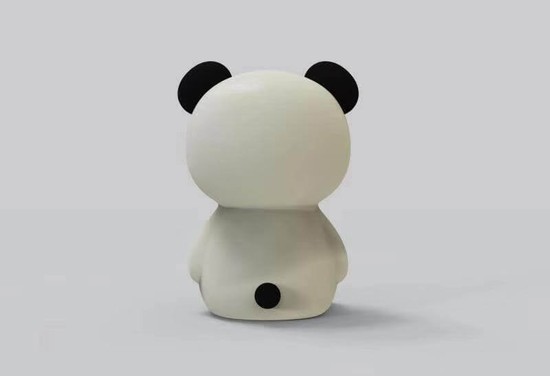 Mega Light Eggy & Friends LED Nachtlicht Warmweiss dimmbar Paddy Pandy 3W Weiß