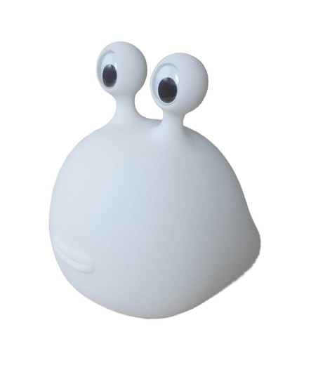 Mega Light Eggy & Friends LED Nachtlicht Warmweiss dimmbar Momo Moon 3W Weiß