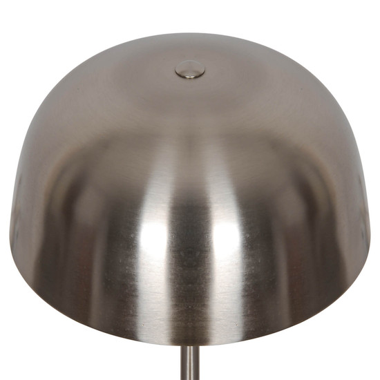 Nordlux Tischlampe Cera Gebürsteter Stahl E14 Ø24cm Metall 2010225033