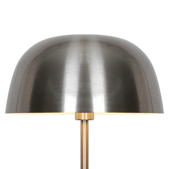 Nordlux Stehlampe Cera Gebürsteter Stahl E27 Ø36cm Metall 2010244033