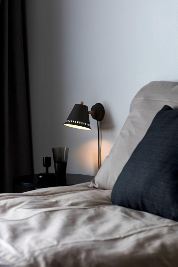 Nordlux Pine Wandleuchte GU10 Schwarz 2010381003