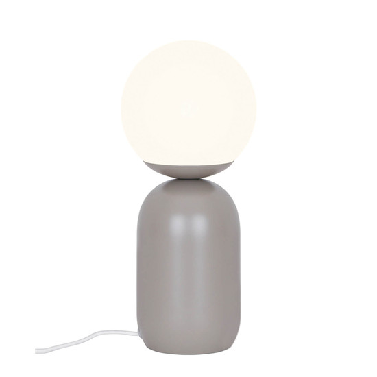Nordlux Tischlampe Notti Hell braun E14 Ø15cm Metall 2011035018