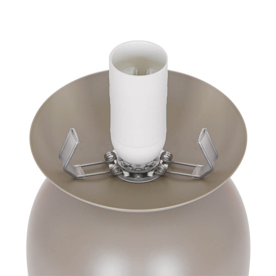 Nordlux Tischlampe Notti Hell braun E14 Ø15cm Metall 2011035018
