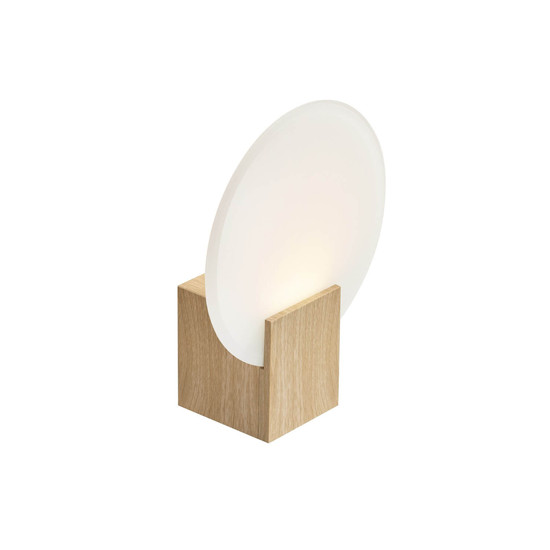Nordlux 2015391014 HESTER LED Wandleuchte 9,5W Dimmbar Warmweiss Holzfolie IP44