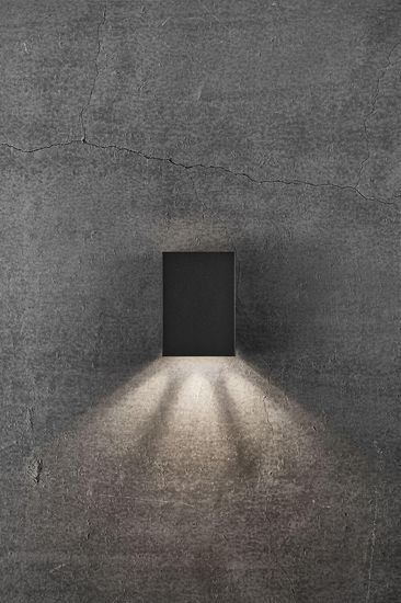 Nordlux Fold 10 LED Wandleuchte 6.6W Schwarz Außenleuchte IP54 2019041003