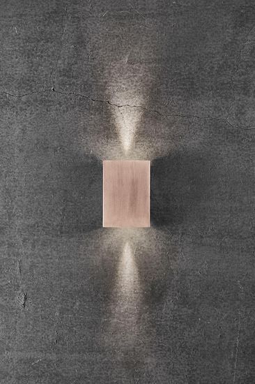 Nordlux Fold 10 LED Wandleuchte 2*3.75W Kupfer Außenleuchte IP54 2019041030