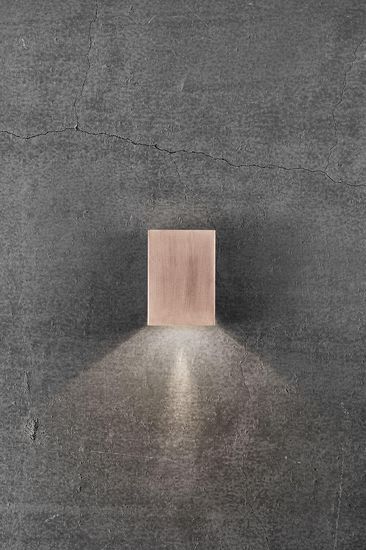 Nordlux Fold 10 LED Wandleuchte 2*3.75W Kupfer Außenleuchte IP54 2019041030