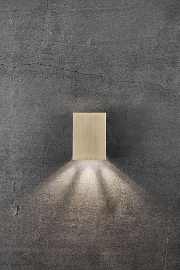 Nordlux Fold 10 LED Wandleuchte 2*3.75W Messing Außenleuchte IP54 2019041035