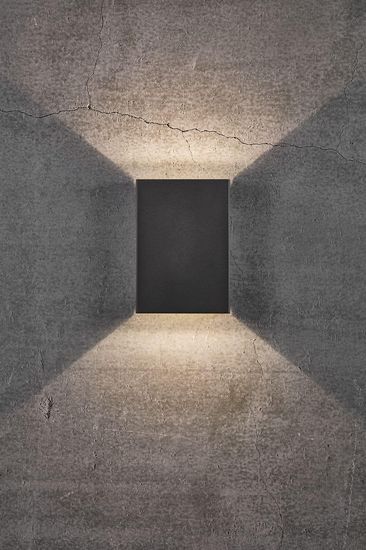 Nordlux Fold 15 LED Wandleuchte 3.5W Schwarz Außenleuchte IP54 2019051003