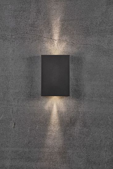 Nordlux Fold 15 LED Wandleuchte 3.5W Schwarz Außenleuchte IP54 2019051003