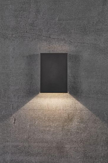 Nordlux Fold 15 LED Wandleuchte 3.5W Schwarz Außenleuchte IP54 2019051003