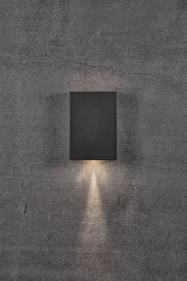 Nordlux Fold 15 LED Wandleuchte 3.5W Schwarz Außenleuchte IP54 2019051003