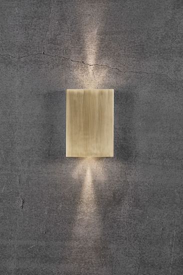 Nordlux Fold 15 LED Wandleuchte 10W Messing Außenleuchte 2019051035