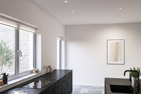 Nordlux Stake LED Einbauleuchte dimmbar 6,1W Weiss warmweiss