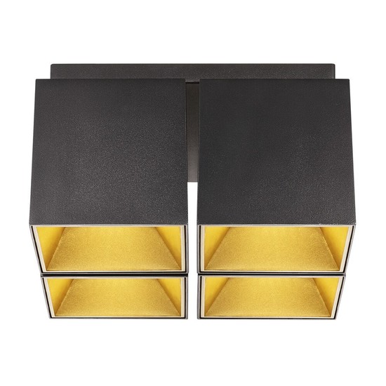 Nordlux Ethan Leuchte 4er GU10 Schwarz matt 2110430103