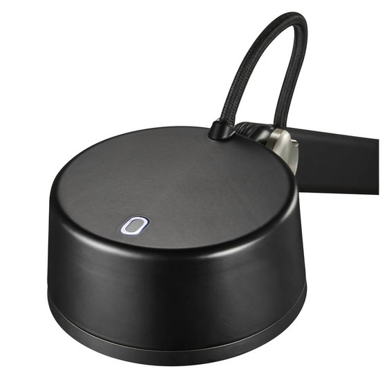 Nordlux Nobu LED Tischleuchte schwenkbar 9W Schwarz warmweiss