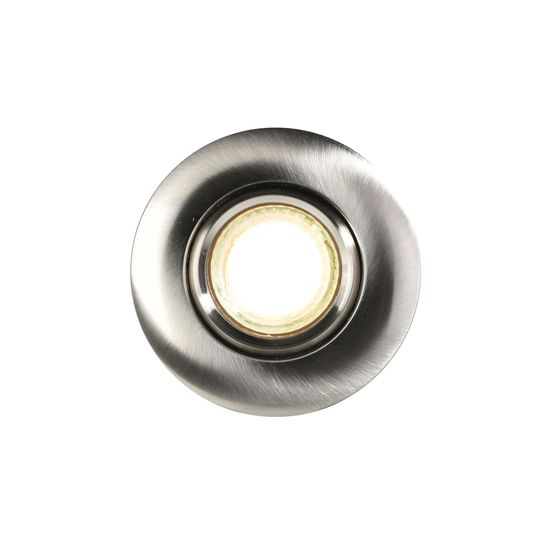 Nordlux Umberto Einbauleuchte Badezimmer GU10 drehbar IP44 Nickel 2210100055