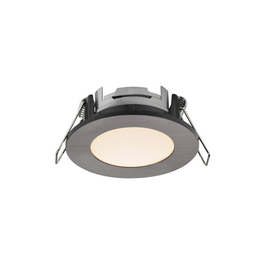 Nordlux 2310016055 LEONIS 1-Kit LED Einbaustrahler 4,5W Warmweiss Nickel IP65