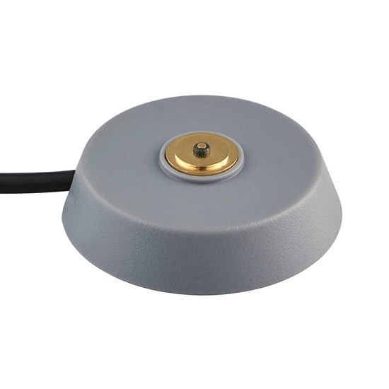 Nordlux LED Akkuleuchte Ellen To-Go Tischlampe Grau dimmbar Moodmaker 300lm 3000K warmweiß Ø16cm IP44 Aluminium 2418015010
