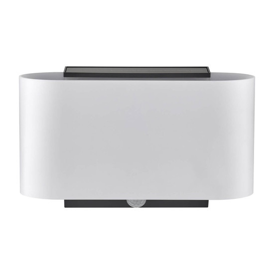 Nordlux PIOLA Solar LED Aussen-Wandleuchte Warmweiss 8W Weiß IP44 2418051001