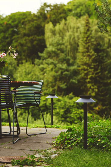 Nordlux JUSTINA Solar LED Aussen-Pollerleuchte Warmweiss 5W Schwarz IP44 2418098003