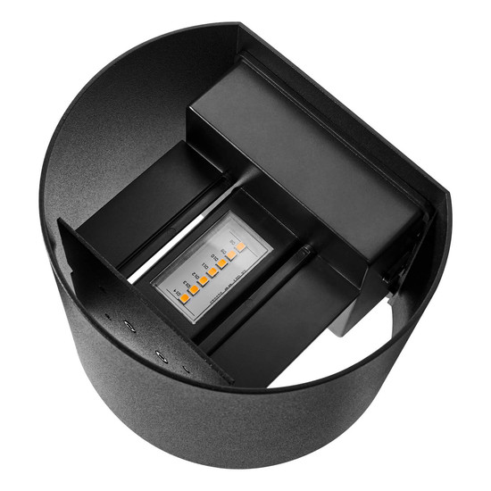 Nordlux MILDA LED Aussen-Wandleuchte Warmweiss 4,9W Schwarz IP44 2418351003