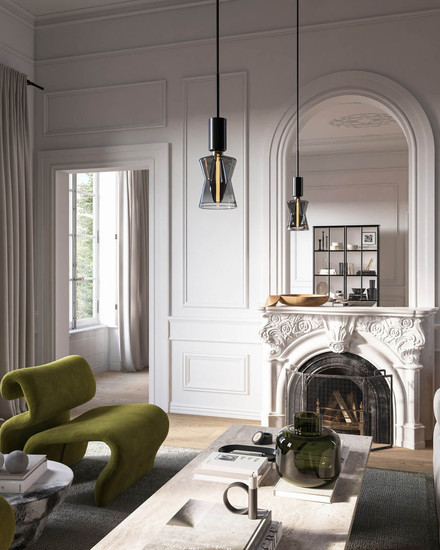 Nordlux 2480022747 DecoE27 Cone 15 Dim LED E27 Leuchtmittel 4,1W Dimmbar Warmweiss Rauchfarben