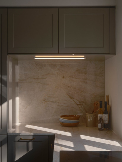 Nordlux 2510176101 Preston 55 LED Unterbauleuchte 8W steuerbare Lichtfarbe Weiss