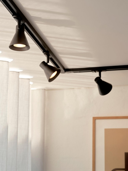 Nordlux 2510399903 EIK Link 3-Spot + 1m GU10 Schienensystem Schwarz