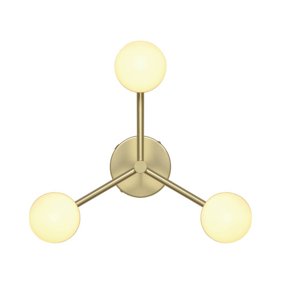 Nordlux 2512096035 CONTINA G9 Deckenleuchte Dimmbar Messing
