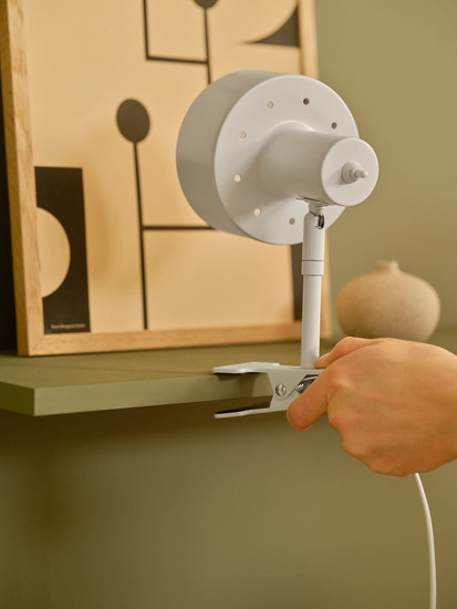 Nordlux 2512222001 MATIS E27 Klemmleuchte Weiss