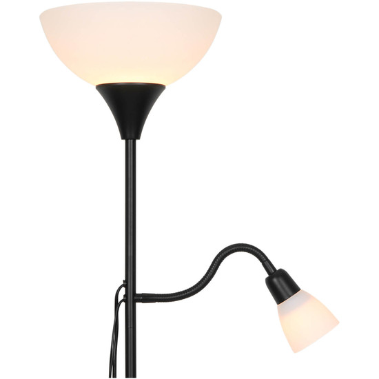 Nordlux 2512554003 LAURIA E27 Stehlampe Schwarz 178 cm