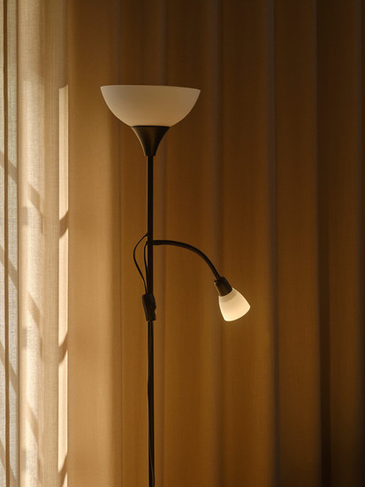 Nordlux 2512554003 LAURIA E27 Stehlampe Schwarz 178 cm