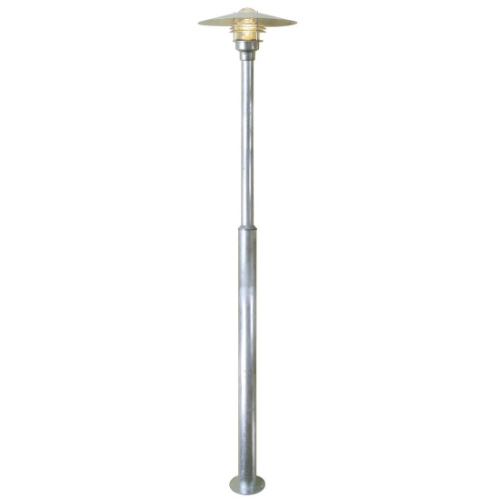 Nordlux 25168031 Vejers Stehleuchte 2Meter E27 Glas Verzinkt IP54