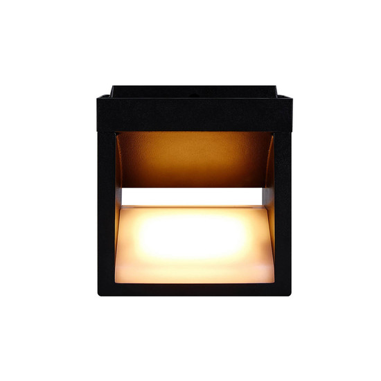 Nordlux 2518321003 Rivo LED Wandleuchte 8W Warmweiss Schwarz IP54