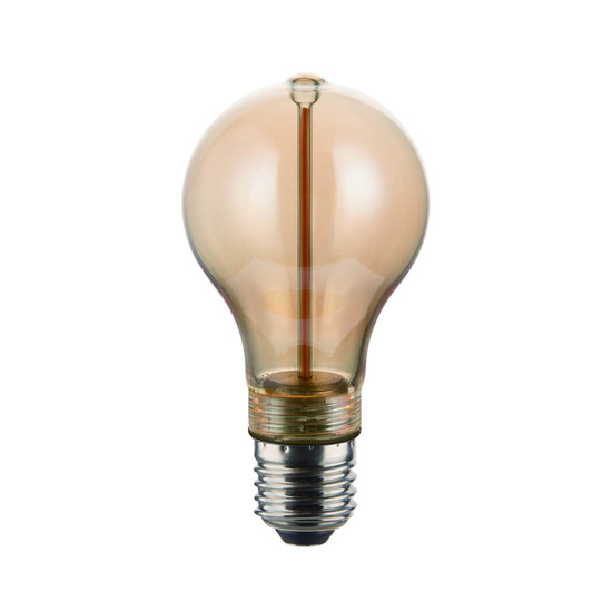 Nordlux 2580012727 DecoE27 A60 Dash Dim LED E27 Leuchtmittel 2W Dimmbar Extra-warmweiss Bernstein