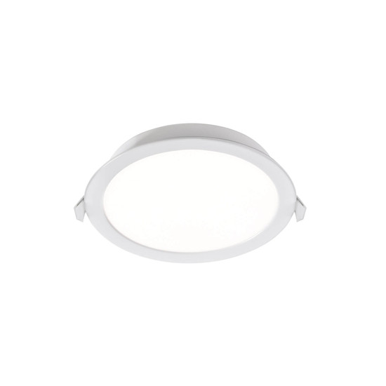 Nordlux LED Einbaustrahler Manacor 18 Weiß dimmbar 1100lm 3000/4000K CCT warm-, neutralweiß 90Ra Ø17,5cm IP20-44 Metall 2610020001