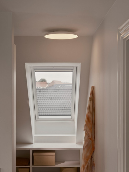 Nordlux LED Deckenleuchte Serenova 36 Weiß dimmbar 1900lm 3000/4000/5700K CCT warm-, neutral-, tageslichtweiß 90Ra Ø36cm IP65 2610066001