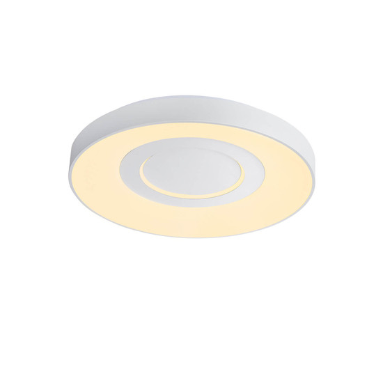 Nordlux LED Deckenleuchte Halyna Weiß dimmbar 1400lm 2700/3000/4000K CCT warm-, neutralweiß Ø39,5cm Metall 2610136001
